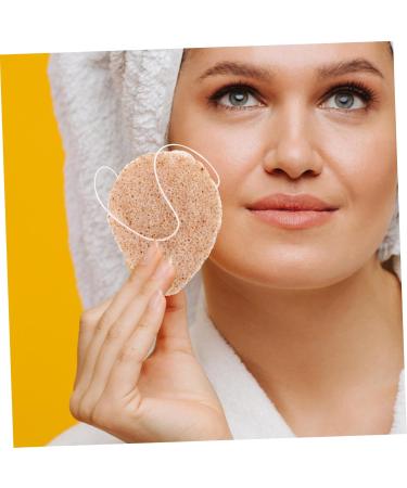 HONMEET Walnut Cleansing Puff Face Cleaning Sponge Face Scrubber Facial Cleansing Sponge Face Washing Sponge Facial Sponge Face Sponges for Cleansing Face Sponge for Washing Face - Buy Online on GoSupps.com