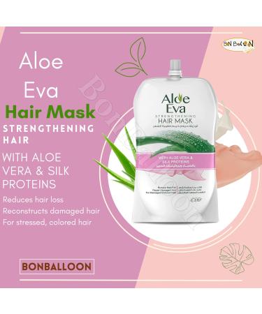 Aloe Eva Hair Mask Pouch - Deep Conditioning & Repair (8.81 oz / 250 gm) - Buy Online on GoSupps.com