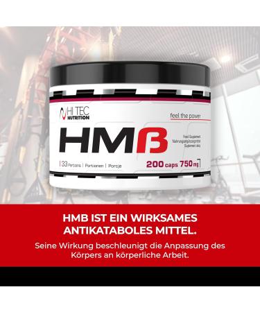 Hi Tec Nutrition HMB Supplements | 400 Tasteless Capsules for Muscle & Endurance Booster | Anti-Catabolic & Anabolic Properties - Buy Online on GoSupps.com