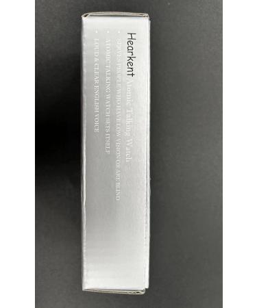 HORKENT Atomic Digital Talking Watch - German-speaking Radio-Controlled Big Numbers for Seniors & Visually Impaired - Stylish Black - Buy Online on GoSupps.com