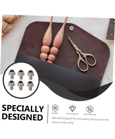Minkissy 12 STK Schalernor Silk Dampers - Hair Salon Sound Absorbers Hairdressing Shears Styling Tools & Accessories - Buy Online on GoSupps.com
