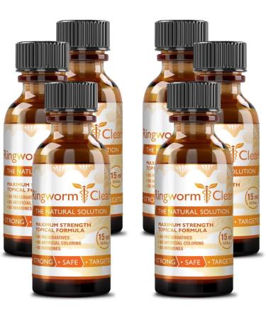 Ringworm Clear - Natural Anti-fungal Treatment for Itching & Burning - Prevents Future Infections - 1 Month Supply - Buy Online on GoSupps.com