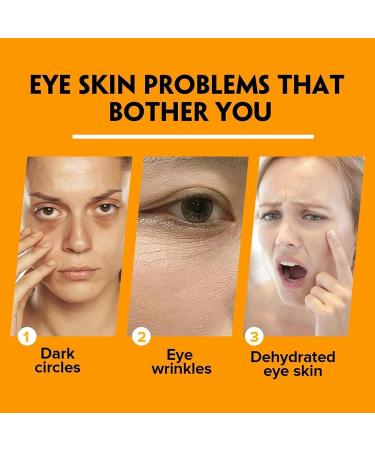 SIMAIT Eye Serum Turmeric Eye Cream Stick Relieves Puffiness and Bags Under Eyes Reduces Fine Lines Firms Skin Around Eyes - Buy Online on GoSupps.com