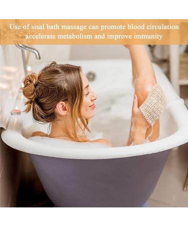 Buy Pinsheng 5-Pack Natural Sisal Soap Bags | Organic Plastic-Free Fiber for Foaming & Massaging Soap - Buy Online on GoSupps.com