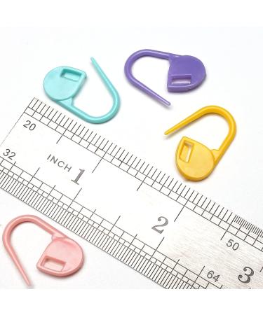 Elisel Colorful Knitting Stitch Counter Crochet Locking Markers - 60PCS - Buy Online on GoSupps.com