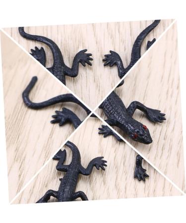 Lurrose 10-Piece Halloween Gecko Toys - Realistic Artificial Reptiles for Halloween Decorations & Terrariums - 2.8x5.5cm - Buy Online on GoSupps.com