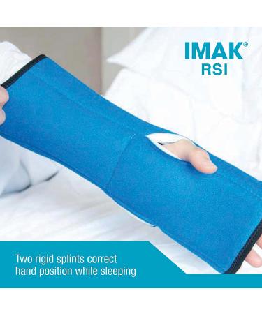 IMAK RSI Pil-O-Splint - Customizable Wrist Brace for Nighttime Comfort - Buy Online on GoSupps.com