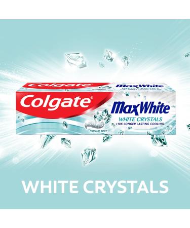 Colgate Max White Crystals Whitening Toothpaste 125ml - Pack of 1 - Buy Online on GoSupps.com