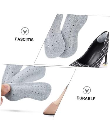 NOLITOY Anti-Wear Heel Pads - 4 Pairs Black Gel Back Stickers for Pumps & High Heels - Breathable Durable Shoe Clips for Leather & Comfort - 18x10.5cm - Buy Online on GoSupps.com