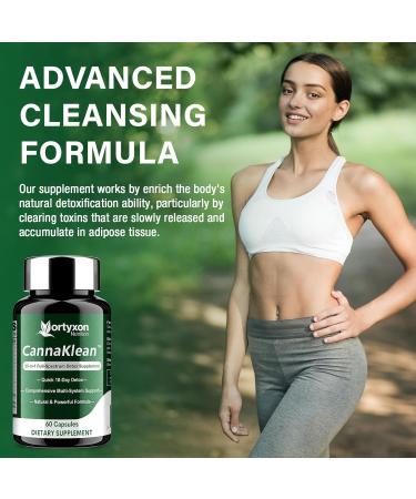 25-in-ONE CannaKlean & Detox Capsules - Natural Detox Cleanse Natural Herbal Formula for Body Purification Kidney & Liver (60 Capsules) -1 Pack 60 Count (Pack of 1) - Buy Online on GoSupps.com