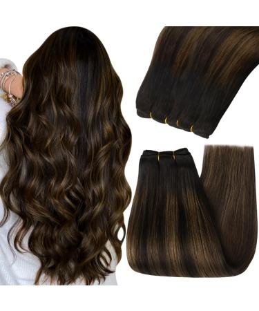 Youngsee real hair treat brown ombre tress real hair to take brown ombre hairpast real hair 35cm wetaVe extensions weft extensions real hair treats Remy real hair.