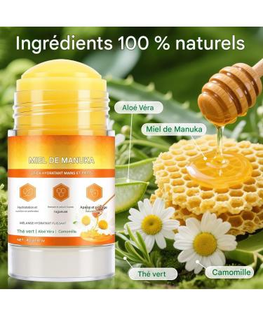  WJnflQN Stick Heel Cracks | Heel Balm - 40g Moisturizing Stick Intense Hydration Cream for Face Hands and Feet with Peeling Effect in Use for Pedicure and Travel - Buy Online on GoSupps.com