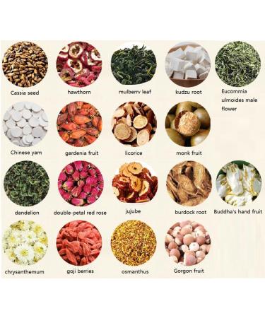 18 Flavors Liver Care Tea Chinese Nourishing Liver Tea Nourish The Liver and Protect The Liver - Buy Online on GoSupps.com