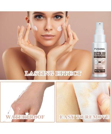 Fusang Color Changing Foundation Long Lasting Moisturizing Concealer Cover Cream Full Coverage Flawless Colour Changing Foundation Waterproof Liquid Base Makeup Suitable for Women&Girls - Buy Online on GoSupps.com