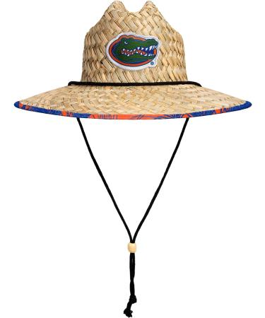 FOCO Men's NCAA Florida Gators Floral Lifeguard Beach Straw Sun Hat - One Size - Buy Online on GoSupps.com
