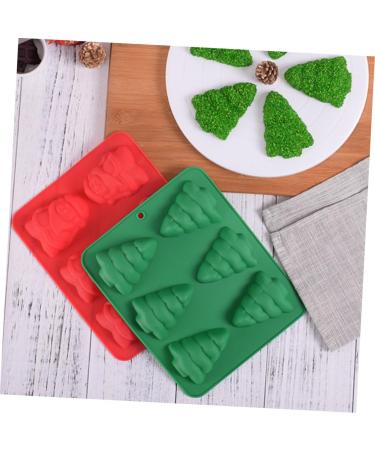 CIYODO Christmas Baking Molds Silicone Molds Gum Paste Molds Tool Trays DIY Handicraft Mold Crafts Fudge - Buy Online on GoSupps.com