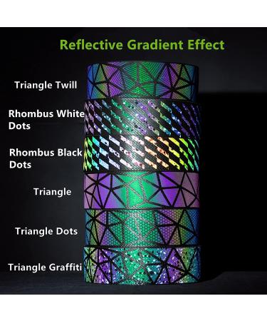 Reflective Gradient EVA+PU Road Bike Handlebar Tape - Racing & Fixed Gear - Buy Online on GoSupps.com