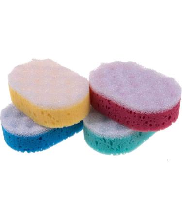 Buy SIDCO Bath Sponge 4x Massage & Wellness Peeling Shower Sponge - Premium Body Care - Buy Online on GoSupps.com