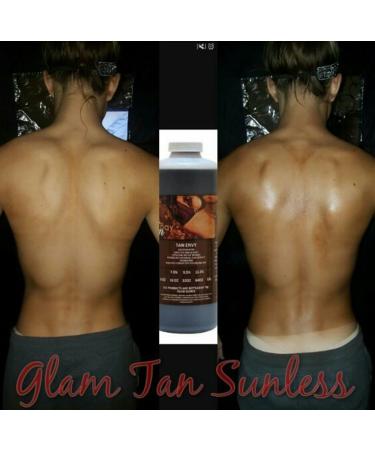 Tan Envy European Blend 9.5% DHA Sunless Airbrush Spray Tanning Solution 64oz - Buy Online on GoSupps.com