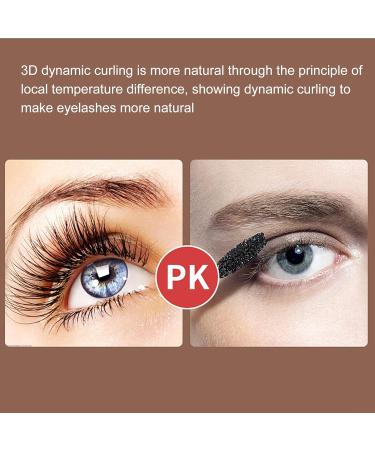 Professional Quick Heating Long Lasting Eyelash Curling Tool with Comb Heated Eyelash Curler for Women Battery Powered Electric Eye Lashes Curler for Make Up(Black) - Buy Online on GoSupps.com