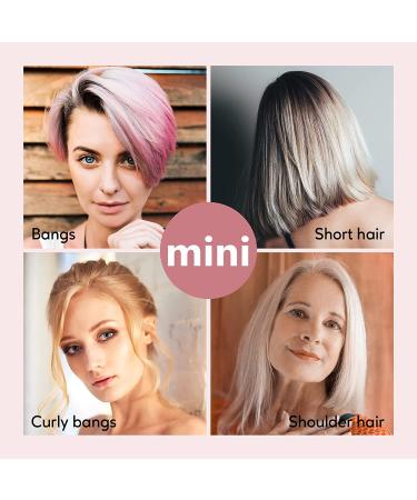 Terviiix Mini Flat Iron- Adjustable Temp Hair Straightener for Short Hair/Bangs - Compact & Portable Straightening Iron - Dual Voltage Travel Mini Straightener - Auto Off - 1/2 - Buy Online on GoSupps.com