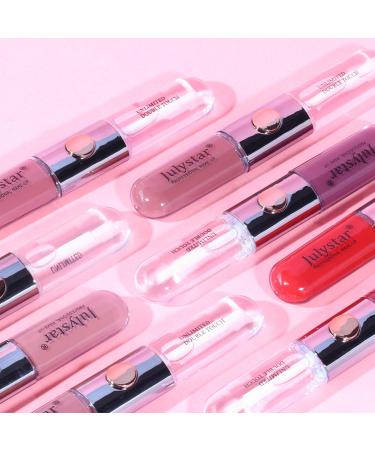Matte Hydrating Lip Glow Oil - Plumping Transparent Lip Gloss for Long-Lasting Wear | Waterproof Liquid Lipstick #02 - Perfect for Girls & Women - Buy Online on GoSupps.com