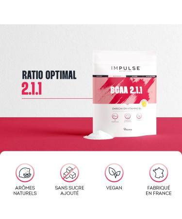BCAA 2.1.1 Poudre poudre Citron - Leucine Isoleucine Valine + Vitamine B6 - nergie R cup ration & Endurance - Go t Sans Amertume - Compl ment alimentaire Musculation - Buy Online on GoSupps.com