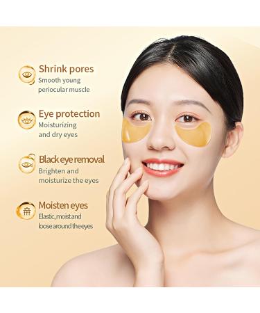 TBeautfave Under Eye Patches Collagen 24K Gold Under Eye Masks for Puffy Eyes & Dark Circles Eye Bags Remover Anti Wrinkle Patches Skincare Anti-aging Hydrating Eye Gel 30 Pairs - Buy Online on GoSupps.com