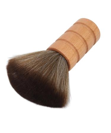 Durable Shaving Brush with Wooden Handle & Soft Nylon Hair | Non-Irritating Versatile Grooming Tool for Sensitive Skin - Buy Online on GoSupps.com