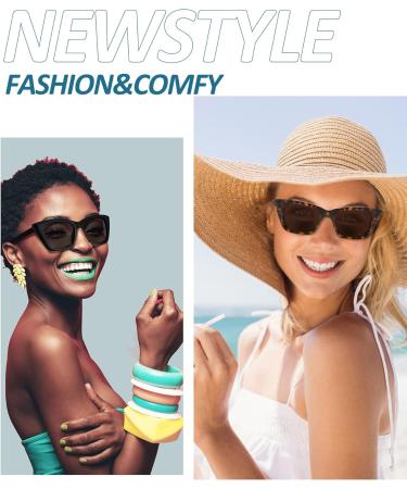 Shop Trendy Oversized Bifocal Sunglasses for Women | Cat Eye Design Polarized Blue Light Frame - Buy Online on GoSupps.com