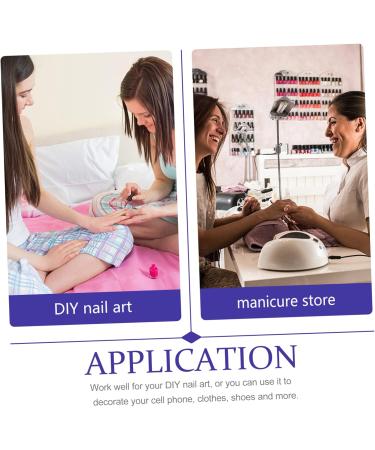 POPETPOP 9 Boxes Nail Art Accessories Art Supplies Rhinestones Nail Art Rivet Assorted Nail Art Jewelry Nail Art Studs Jewels Nail Decorations for Nail Art Plastic 3D Pearl Golden Nails - Buy Online on GoSupps.com