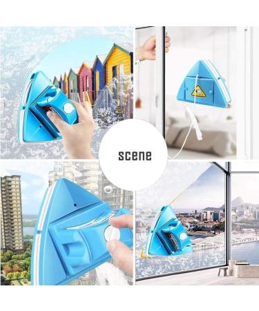 Double-Sided Window Cleaning Brush Glass Wiper Magnetic Cleaning Tools Outside Window Cleaner Magnetic 5-Gear Adjustable for high Rise Window - Buy Online on GoSupps.com
