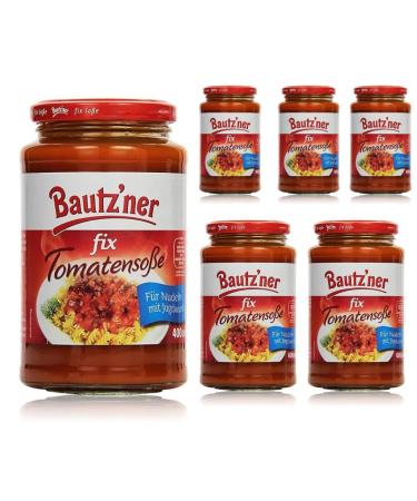 Bautz'ner fix Tomato sauce (6 x 400 ml)
