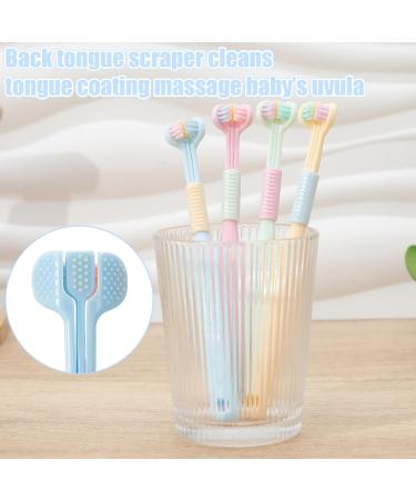 Buy Auidy 6TXD 4 Pack Children's Toothbrush - Extra Soft Three-Sided Design for Kids | International Shipping - Buy Online on GoSupps.com