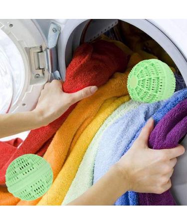Jerliflyer Cleaning Washing Ball Laundry Balls Natural Non Chemical Detergents for Washing Machines Environmental Friendly Laundry Balls and Detergent Substitutes for Washing Balls(green) - Buy Online on GoSupps.com