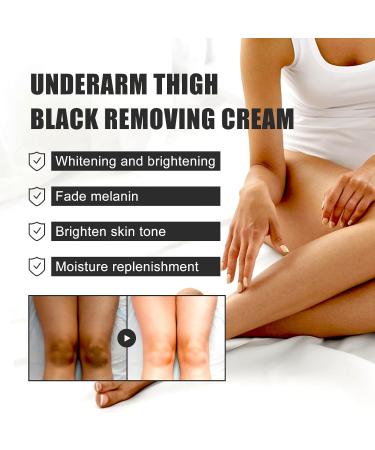 Juztec Armpit Thigh Darkening Cream Snow Bleach Cream - Whitening for Private Parts Underarms & Dark Spot Removal - Gentle Skin Lightening (2 Pack) - Buy Online on GoSupps.com