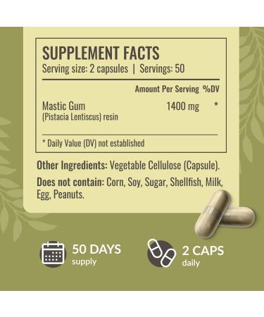 HERBAMAMA Mastic Gum and Turmeric Kit - Bundle of 1400 mg Mastic Gum Capsules & Turmeric Curcumin Tincture 4 fl oz - Vegan Non-GMO Sugar & Alcohol-Free - 2 Pack - Buy Online on GoSupps.com