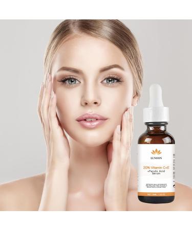 Brightening Face Serums - 1.02 oz Vitamin C + E Ferulic Acid Dark Spot Lightening Essence Lightening Serums for Spots Jingan Anti-Dark Spot Moisturizing Serums - Buy Online on GoSupps.com