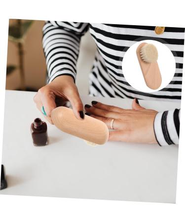 NULYLU Nail Cleaning Brush Nail Brush Fingernail Scrub Brush Nail Scrubber Finger Nail Scrub Brush Toe Brush Nail Cleaner Brush Beech - Buy Online on GoSupps.com