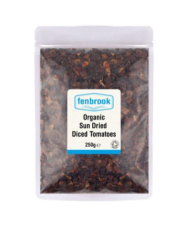 Fenbrook Organic Sun Dried Diced Tomatoes 250g | Certified Organic Organic