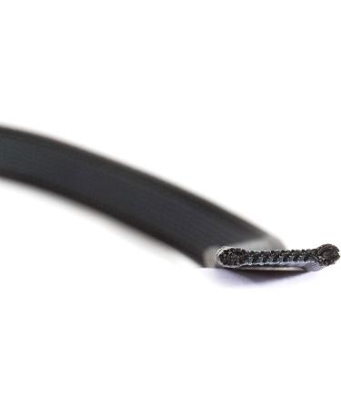 IDC Black-Gray Rubberized Leash 14mm x 3m - Durable & Stylish Dog Leash (No Loop) International Shipping Available - Buy Online on GoSupps.com