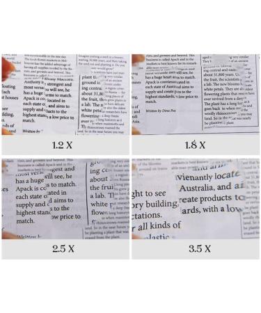 1.2X 1.8X 2.5X 3.5X Headmounted Magnifying Glass with Led Lights for Old Man Reading Hd Repair Engraving Mobile Phone Clock Optical Lens Illuminated Magnifier Made in China - Buy Online on GoSupps.com