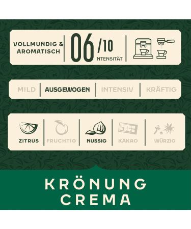  Jacobs Jacobs Kr nung Caff Crema Pack of 2 boxes of whole roasted coffee beans 1000 g - Buy Online on GoSupps.com