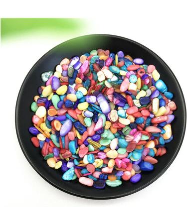 Natural Crystal Rough 50g Artifical Colorful Shell Conch Gravel Stones Quartz Crystal Decorative Quartz Crystals Home Decoration ERTEYIN - Buy Online on GoSupps.com