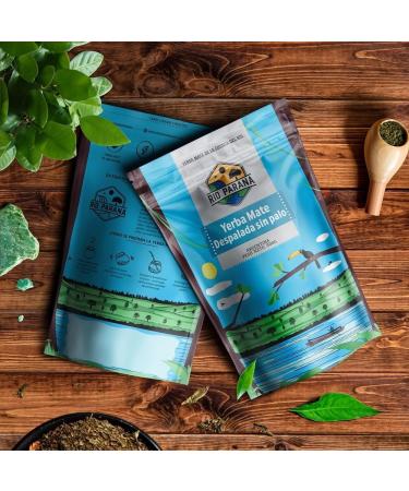 Rio Parana Despalada sin Palo 0.5kg | Yerba mate traditionnelle sans additifs | Yerba mate sans brindilles ni poussi re | Yerba mate s ch e la fum e| Yerba mate argentine | 500g - Buy Online on GoSupps.com
