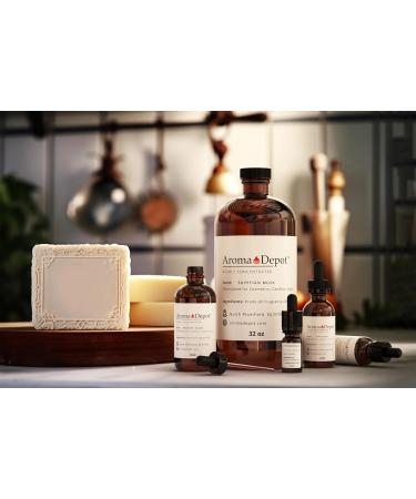 Buy Aroma Depot Frankincense & Myrrh Fragrance Oil 120ml - Premium Undiluted Essential Oil for Candle Making Soap Making & Bath Bombs - Alcohol Free Scented Oil - Buy Online on GoSupps.com