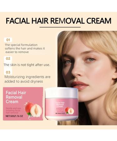  BRVLY Facial Hair Starter Cream for Men and Women Gentle and Moisturizing Starter Cream for Sensitive Skin Eyebrow Hair Starter Shaving Cream for Women (3) - Buy Online on GoSupps.com