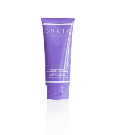 OSKIA Violet Water Clearing Cleanser 100ml VIOLET WATER CLEARING CLEANSER BLEMISH CONTROL FACIAL CLEANSING GEL