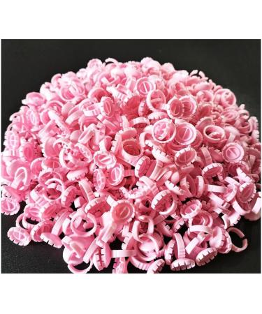 Lizusidtsy Glue Rings Lash Ring for Glue Lash Glue Ring Holder Blooming Eyelash Glue Holder 400Piece - Buy Online on GoSupps.com