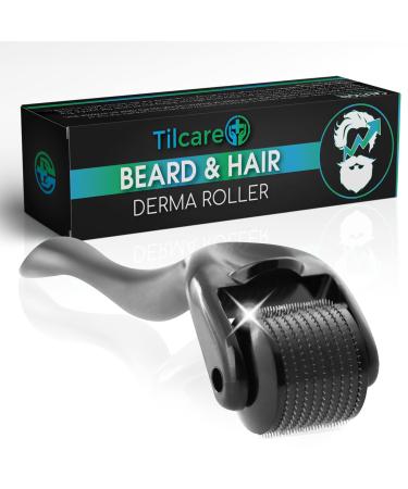 Tilcare Beard and Hair Derma Roller (1 Pack) Sterile Titanium Derma Roller 0.25mm